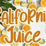 California Juice Display Font
