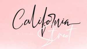 California Street Font › Fontesk