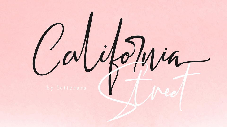 California Street Font › Fontesk