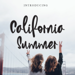 California Summer Font