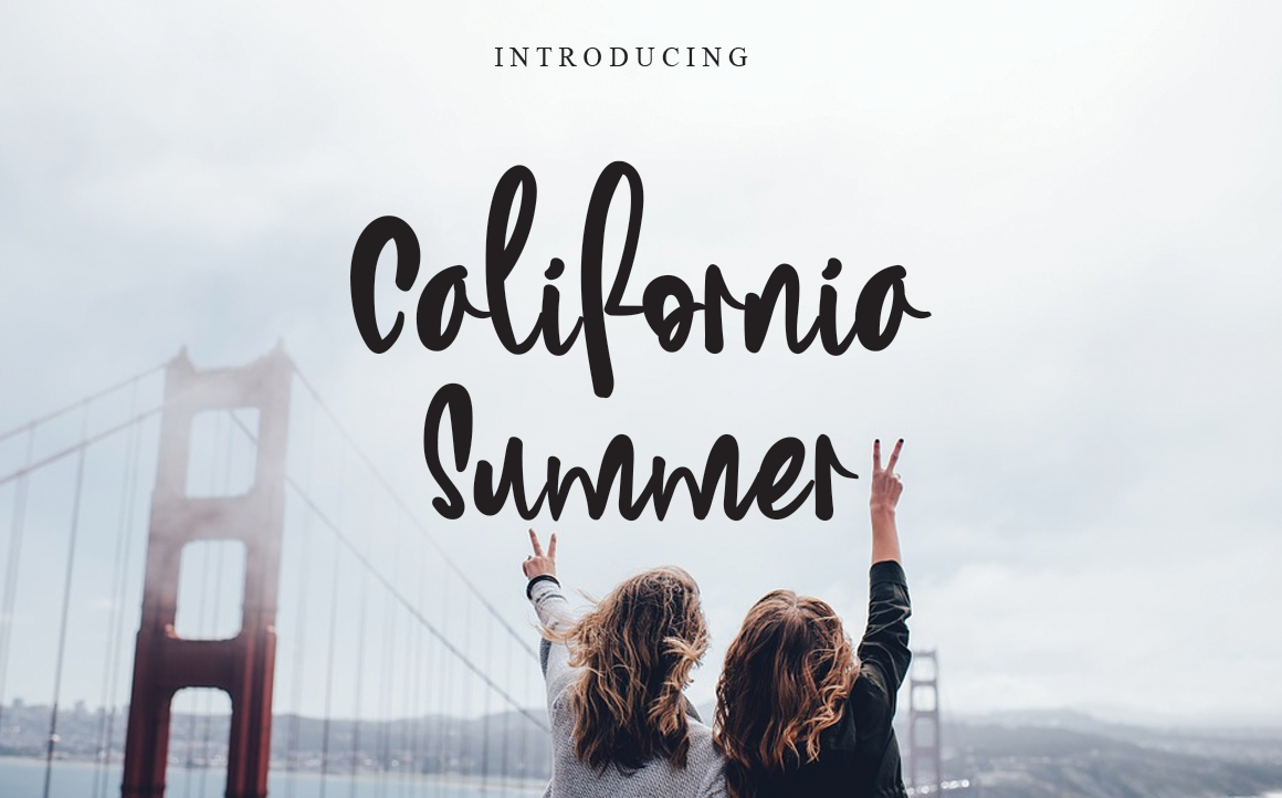 California Summer Font
