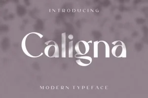 Caligna Sans Serif Font