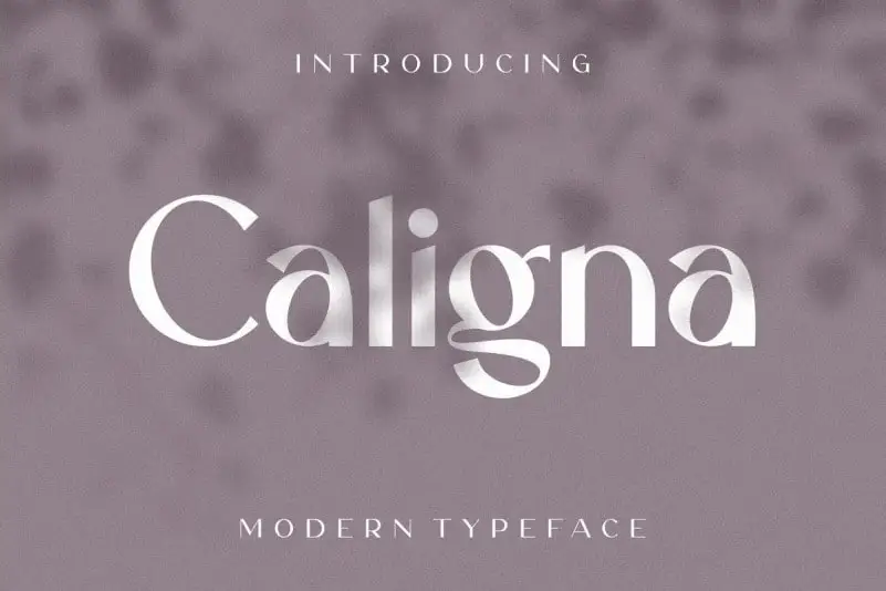 Caligna Sans Serif Font