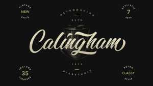 Calingham Font › Fontesk