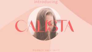 Calista Font › Fontesk