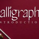 Calligraphy Script Font - Fonte Grátis Calligraphy Script Font