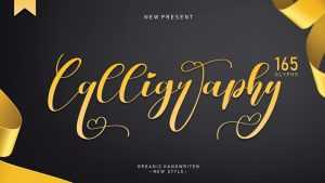 Calligraphy Script Font › Fontesk