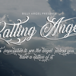 Calling Angels Font - Fonte Grátis Calling Angels Font