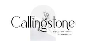 Callingstone Font › Fontesk
