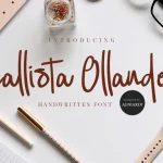 Callista Ollander Script Font