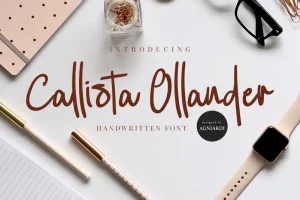Callista Ollander Script Font