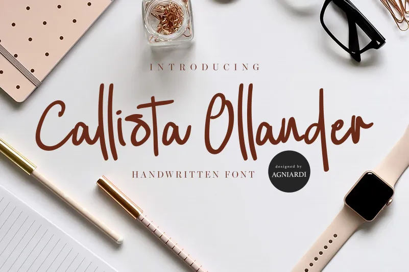 Callista Ollander Script Font
