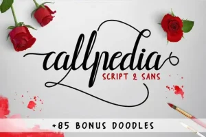 Callpedia Script Font