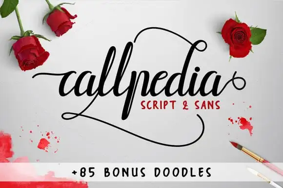 Callpedia Script Font