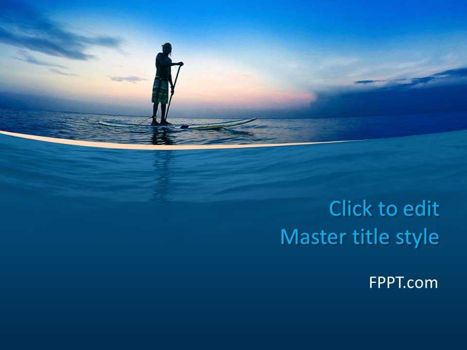 Calm Adventure PowerPoint Template