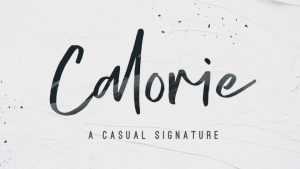 Calorie Font › Fontesk