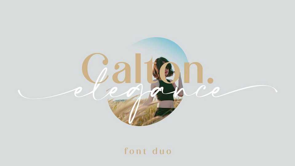 Calton Elegance Font Duo › Fontesk
