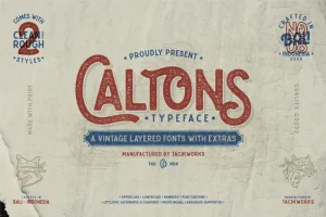 Caltons Font