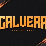 Calvera Display Font