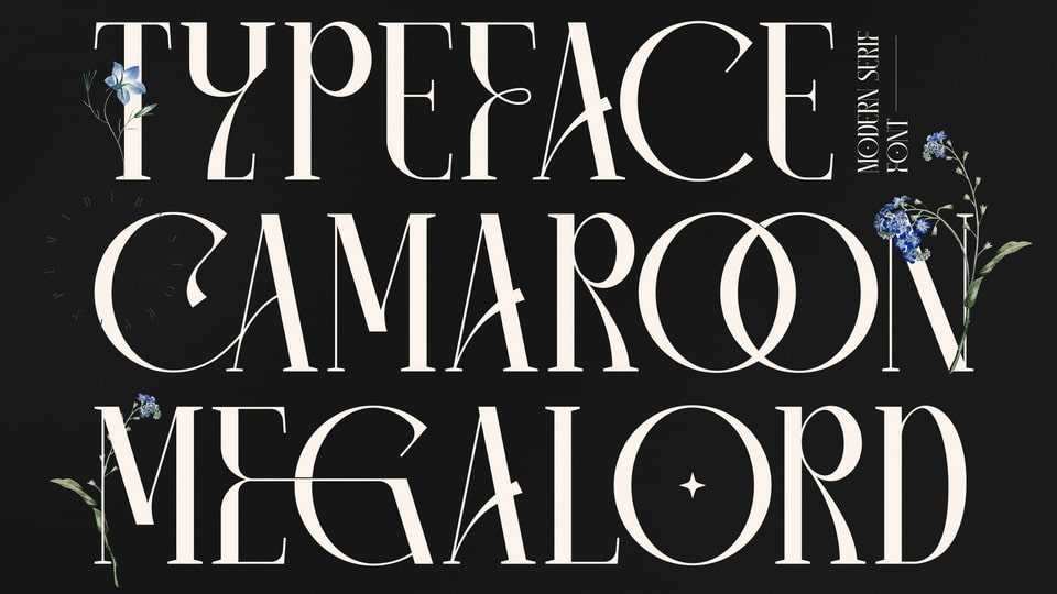 Camaroon Megalord Font › Fontesk