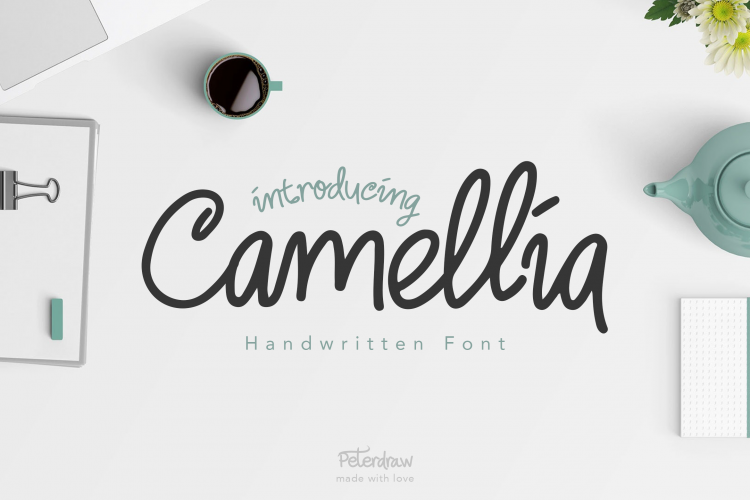 Camellia Handwritten Demo Font