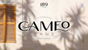 Cameo Sans Font › Fontesk