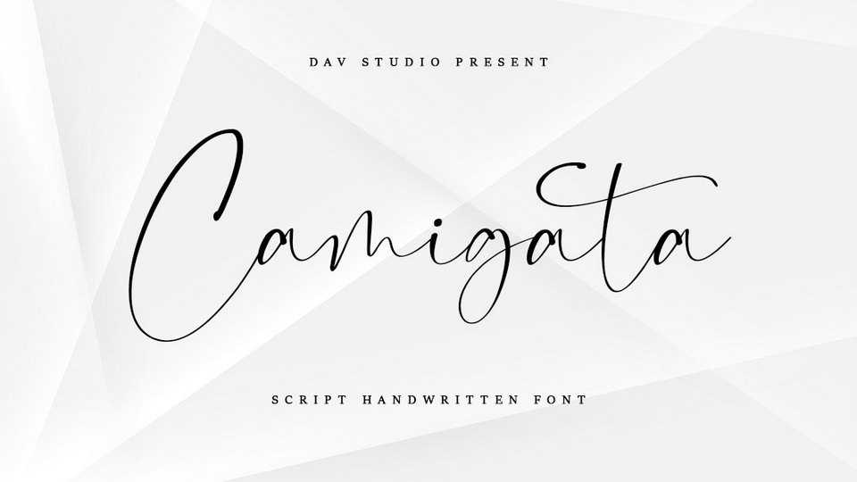 Camigata Font › Fontesk