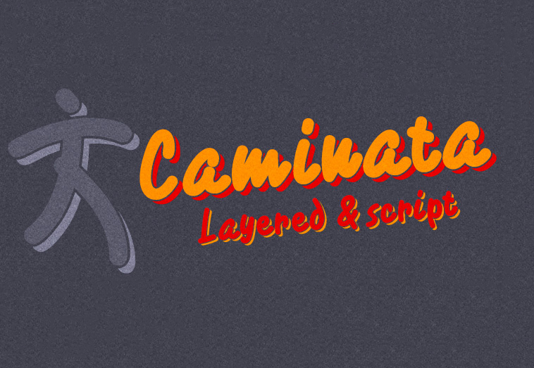 Caminata One Font
