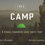 Camp Typeface - Fonte Grátis Camp Typeface