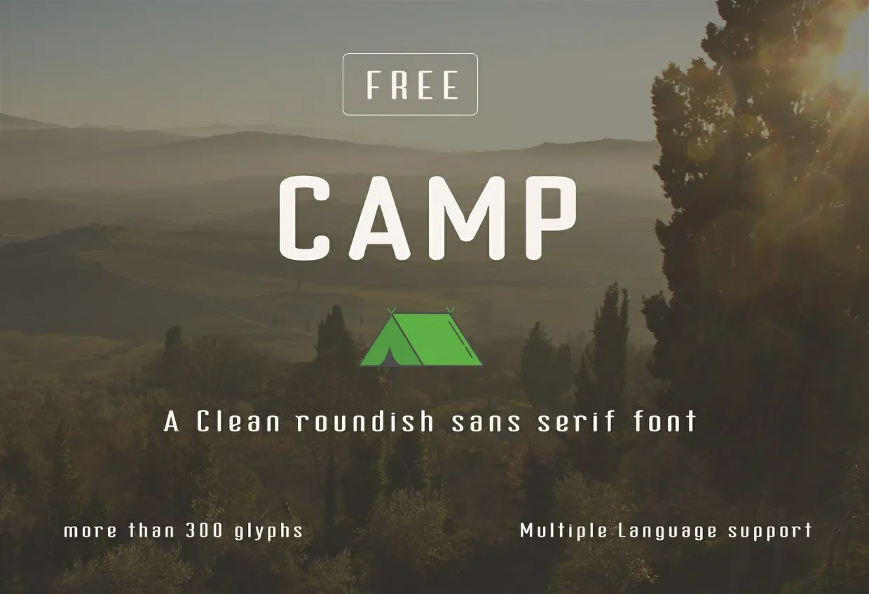 Camp Typeface