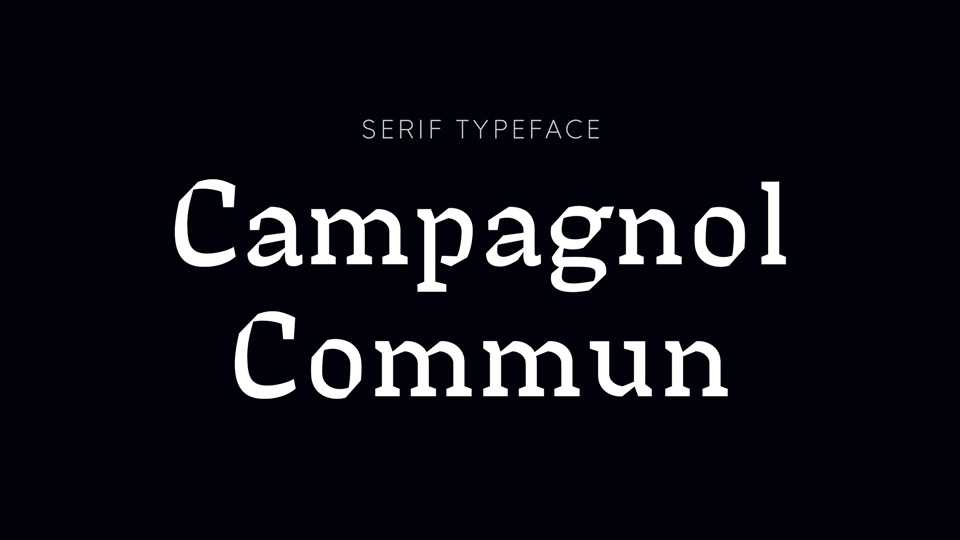 Campagnol Commun Font › Fontesk