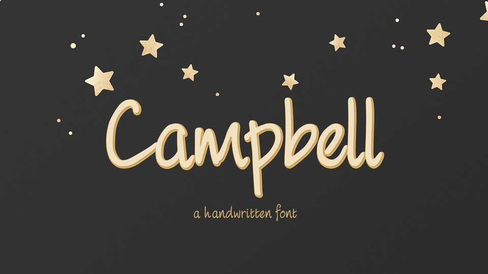 Campbell Script Font › Fontesk