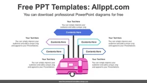 Camper PowerPoint Diagram Template