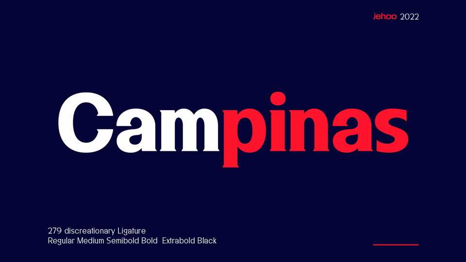 Campinas Ligature Font › Fontesk