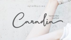 Canadia Script Font › Fontesk