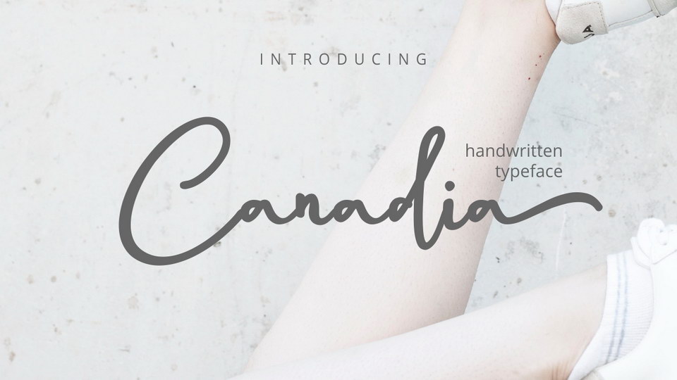 Canadia Script Font › Fontesk