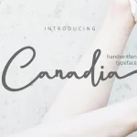 Canadia Script | Handwritten Font - Fonte Grátis Canadia Script | Handwritten Font