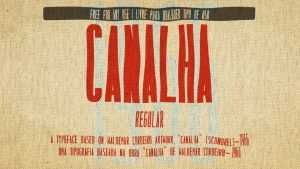 Canalha Font Family › Fontesk