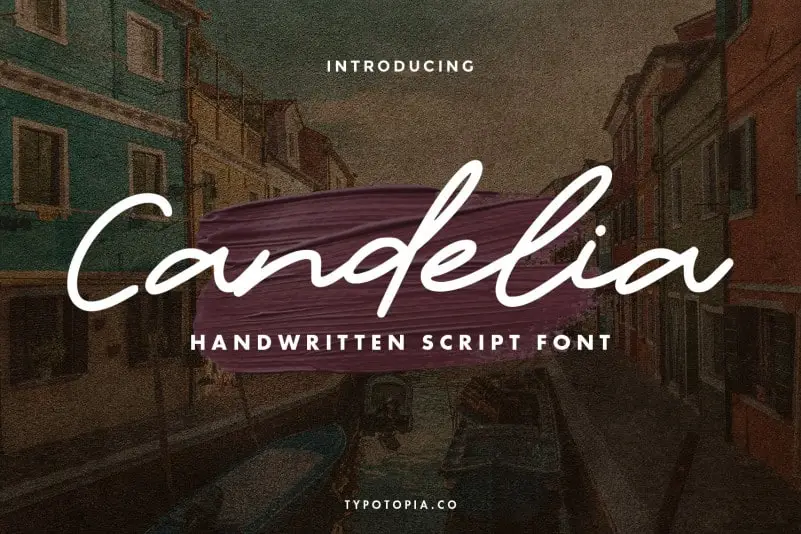 Candelia Handwritten Font