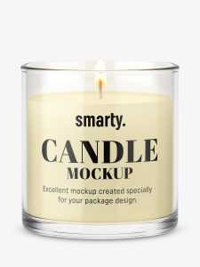 Candle mockup
