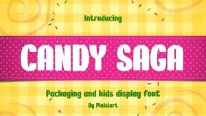 Candy Saga Font › Fontesk