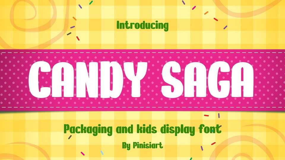 Candy Saga Font › Fontesk