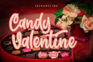 Candy Valentine Display Font