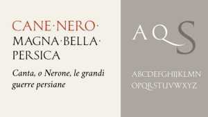 Cane Nero Font › Fontesk