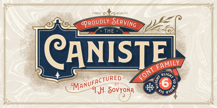 Caniste Font Family