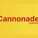 Cannonade Sans Serif Font