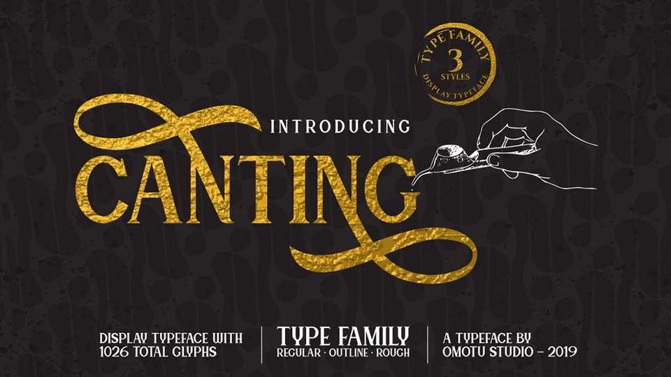 Canting Font Family › Fontesk