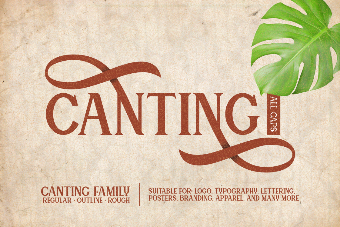 Canting Typeface