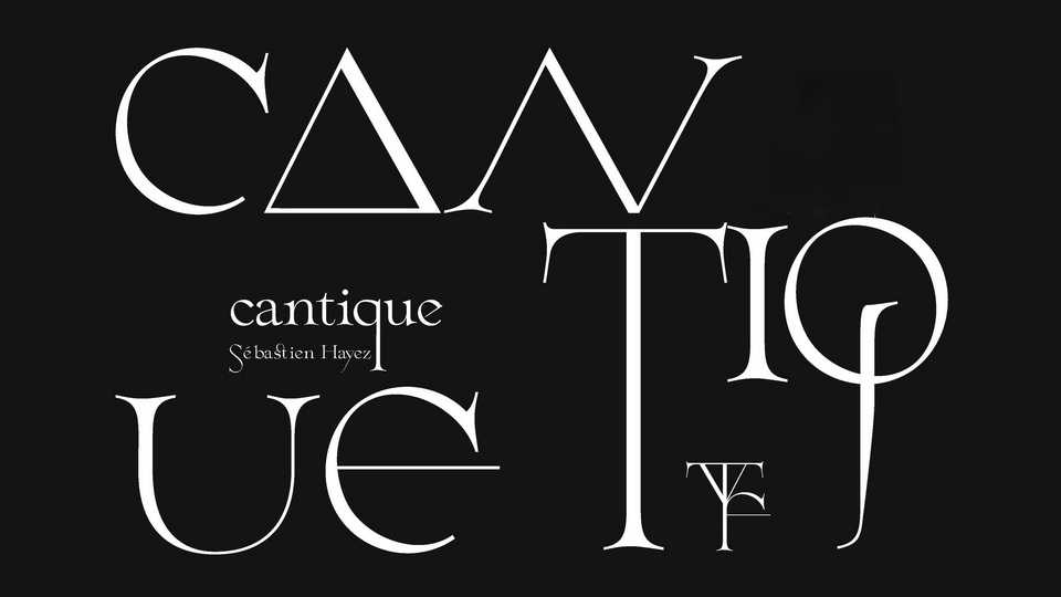 Cantique Font › Fontesk