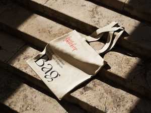 Canvas bag mockup